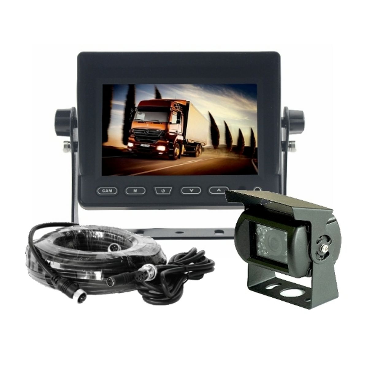 Mongoose AHD 5 in Monitor + AHD Camera + 20 Metre Cable MCK513A
