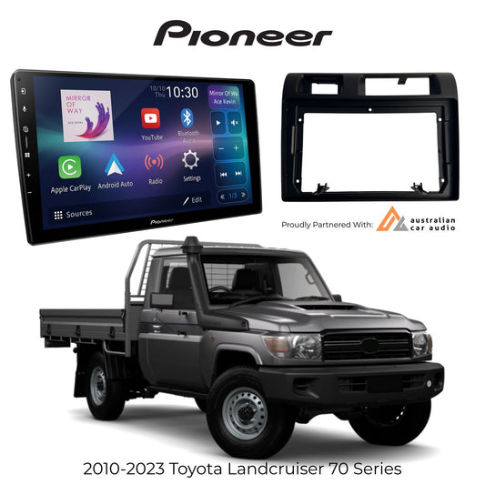 Pioneer 9 in wireless AV reciever Perfect fit for Toyota Landcruiser 6650-LANDCR7007