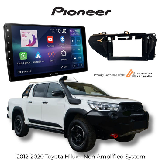 Pioneer 9 in wireless AV reciever Perfect fit for Toyota Hilux 6650-HILUX15