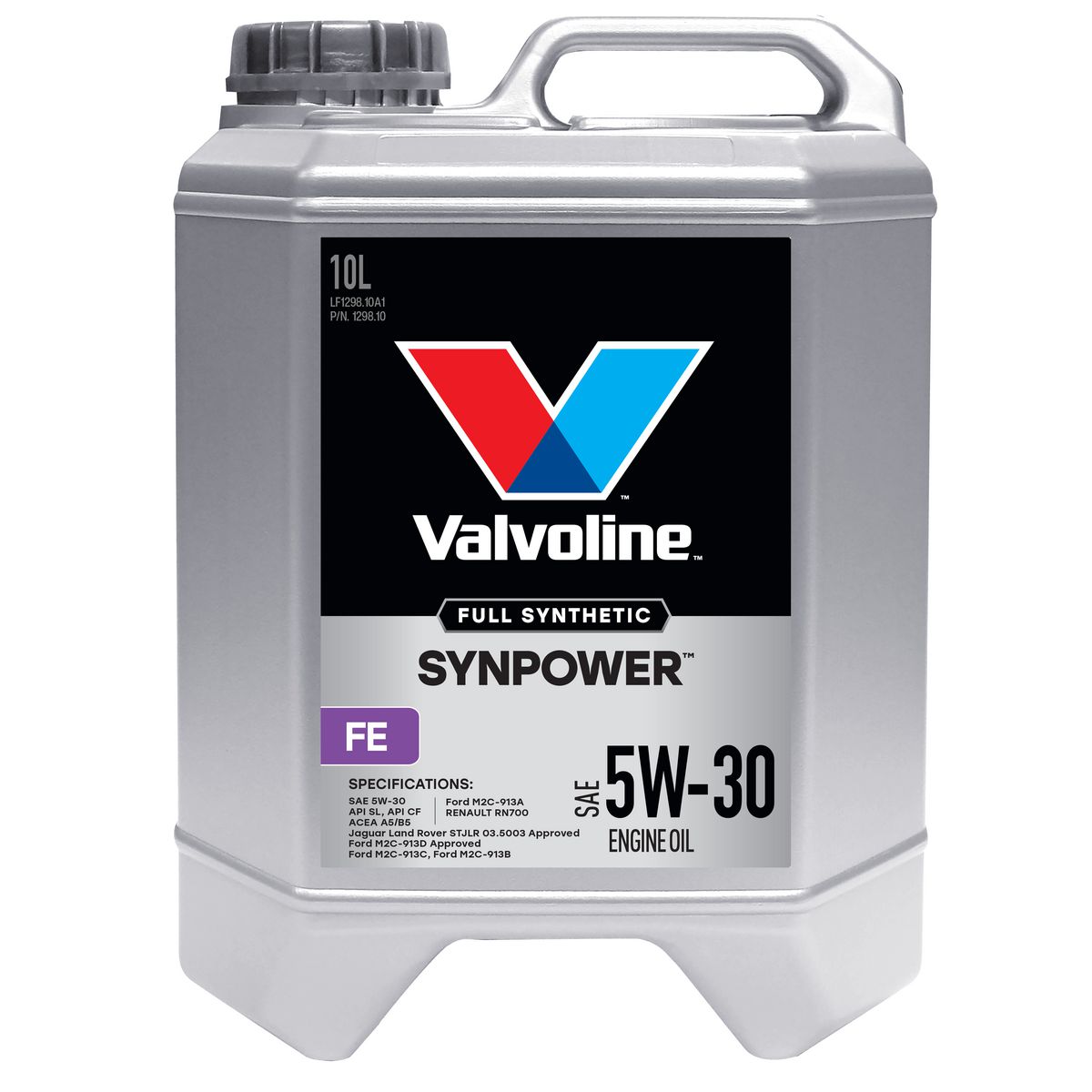 Valvoline Synpower FE 5W-30 Engine Oil 10L 1298.1