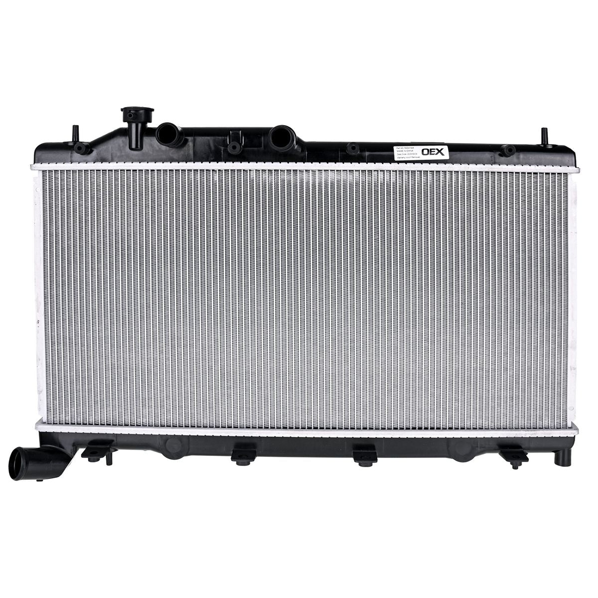 OEX Radiator Engine Cooling Aluminium Core Plastic Tank RAD2104X