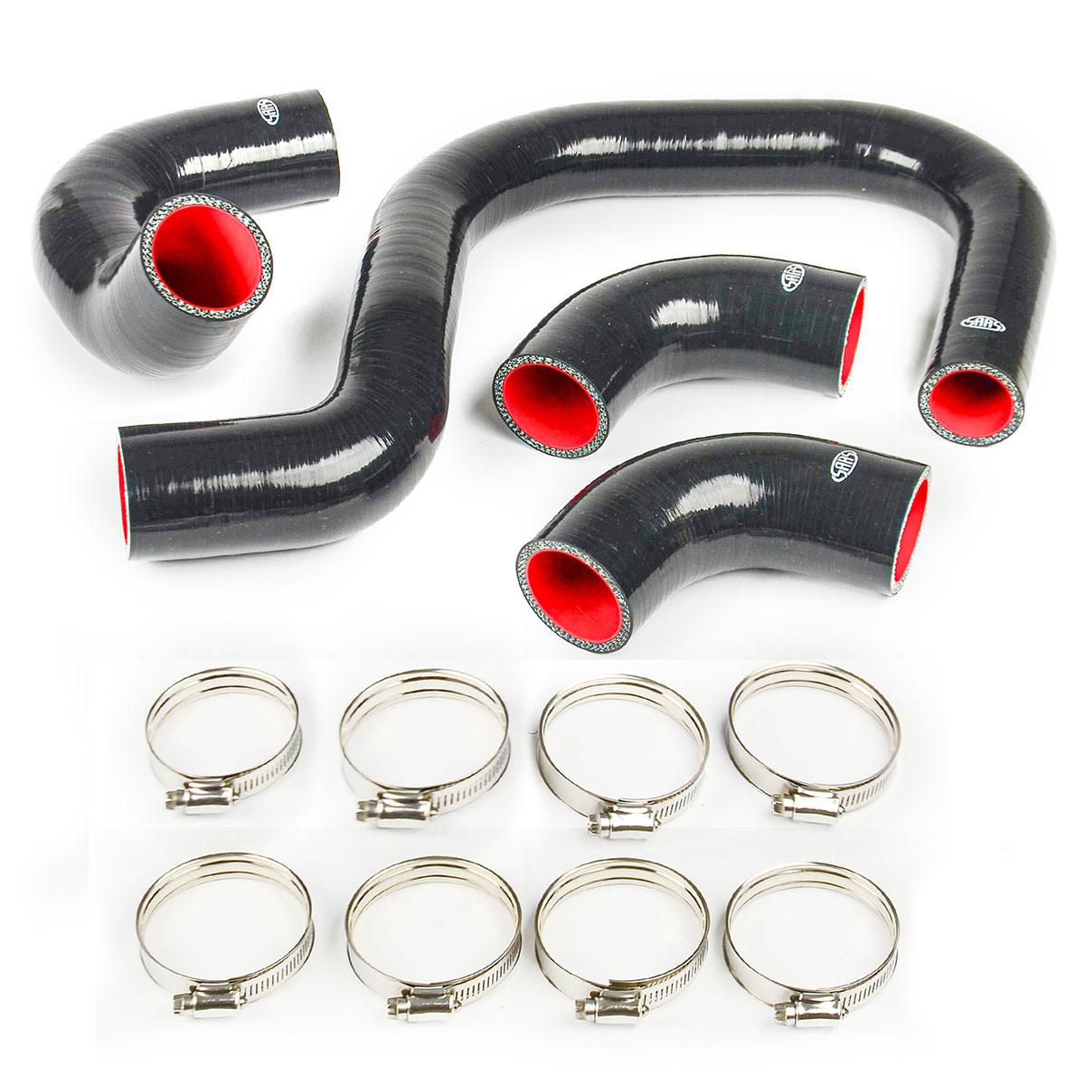 SaaS Silicone intercooler 4 Pipe and clamp kit Ranger PJ 06-11 SSH2011-KIT