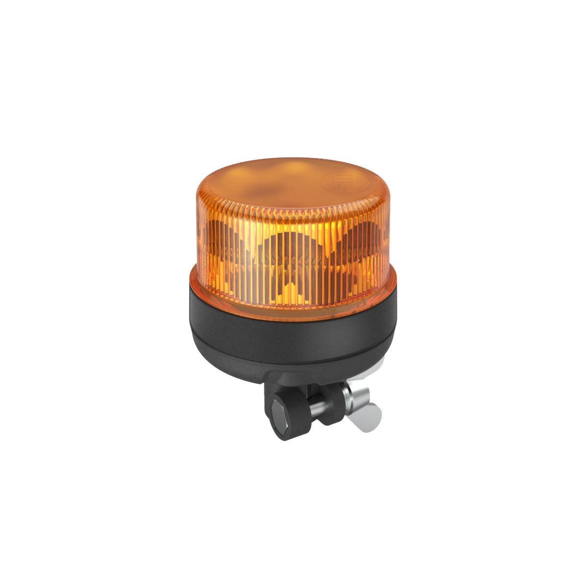 HELLA K-LED 50 Amber Flashing Pipe Mount Beacon 2XD066147011