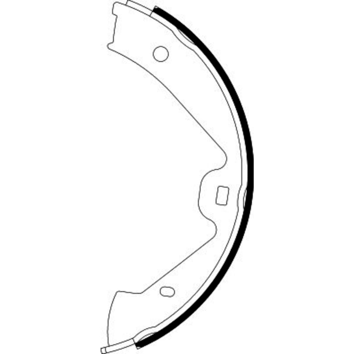 Brake Shoe Set 8DA 355 050-221