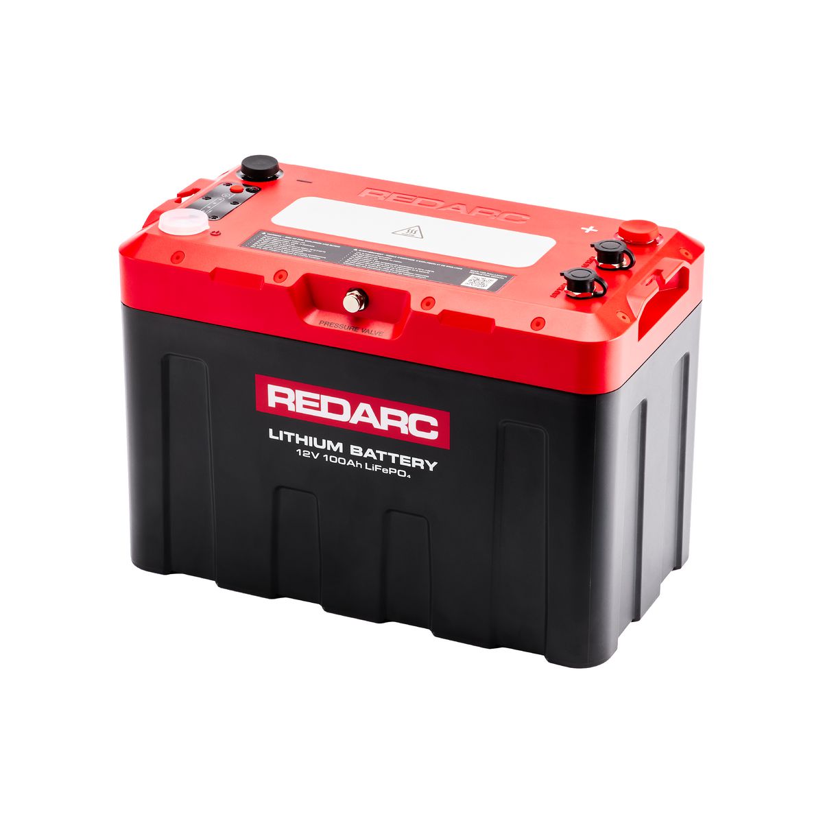 REDRAC 12V 100Ah LiFePO4 Icon Battery LBATN12100