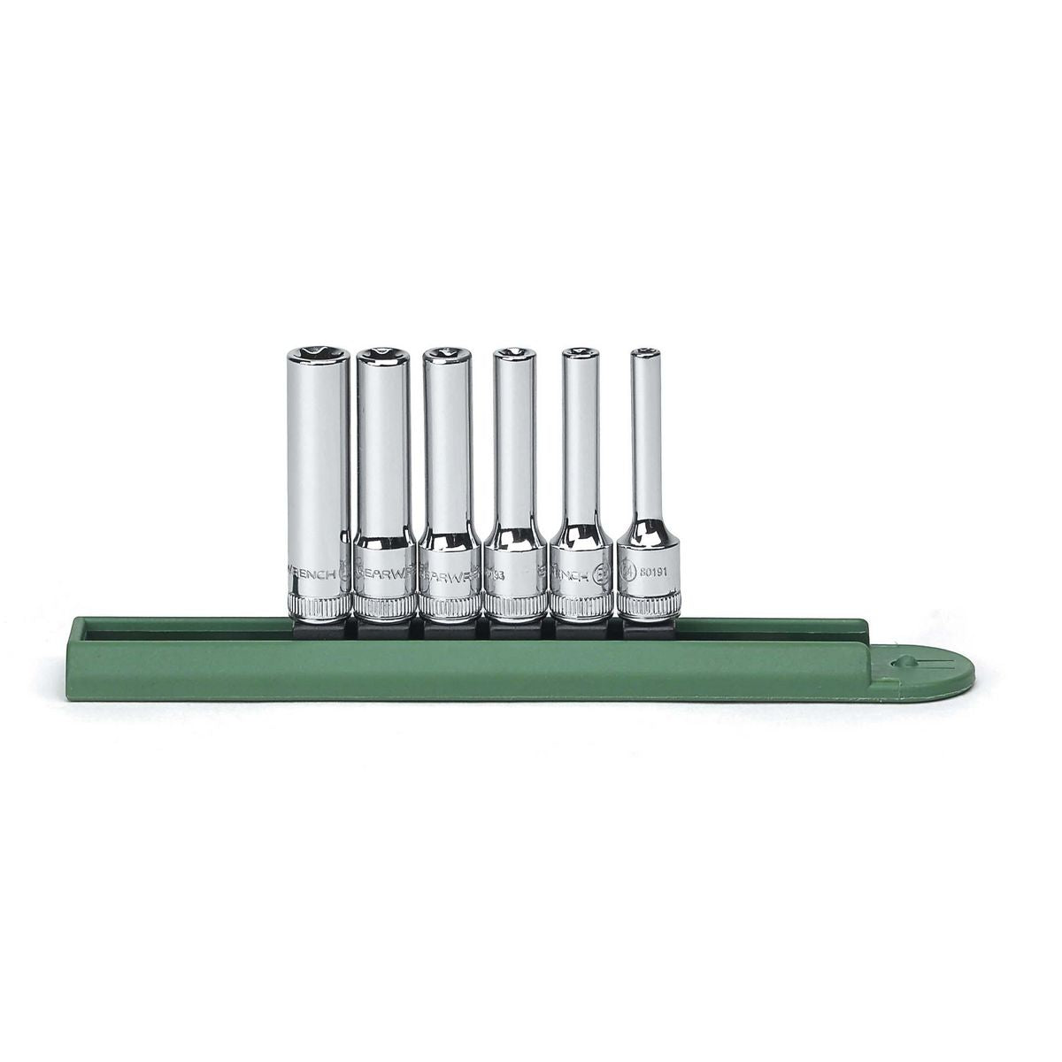 GEARWRENCH 6 Pc. 1/4in Drive Deep External Torx Socket Set 80322