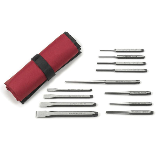 GEARWRENCH 12 Piece Punch and Chisel Set 82305