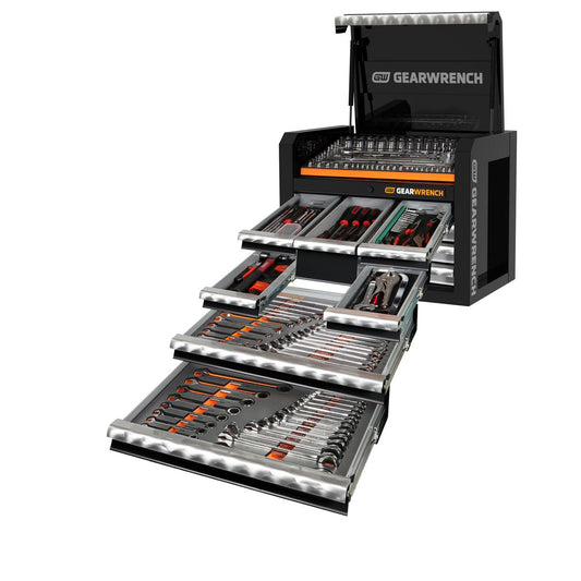 GEARWRENCH 260 Piece Combination Tool Kit + 28in Tool Chest 77019