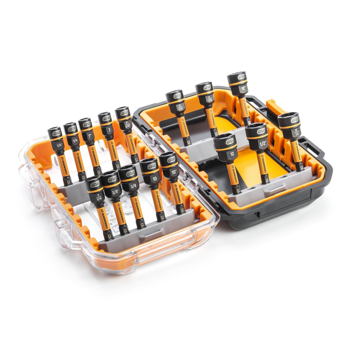 GEARWRENCH 16 Pc. 1/4in Drive Bolt Biter Impact Nut Extractor & Driver Set 86171