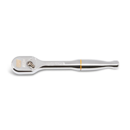 GEARWRENCH 1/4in Drive 120XP Full Polish Chrome Teardrop Ratchet 5in 81011XP