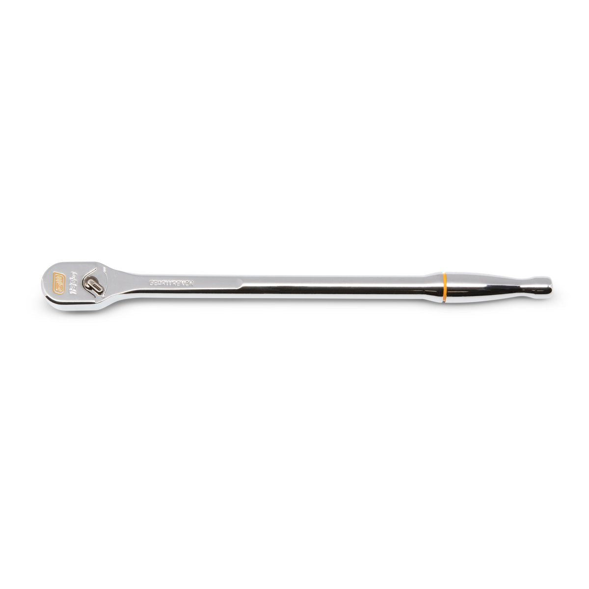 GEARWRENCH 1/4in Drive 120XP Full Polish Chrome Extra Long Handle Teardrop Ratchet 9in 81034XP