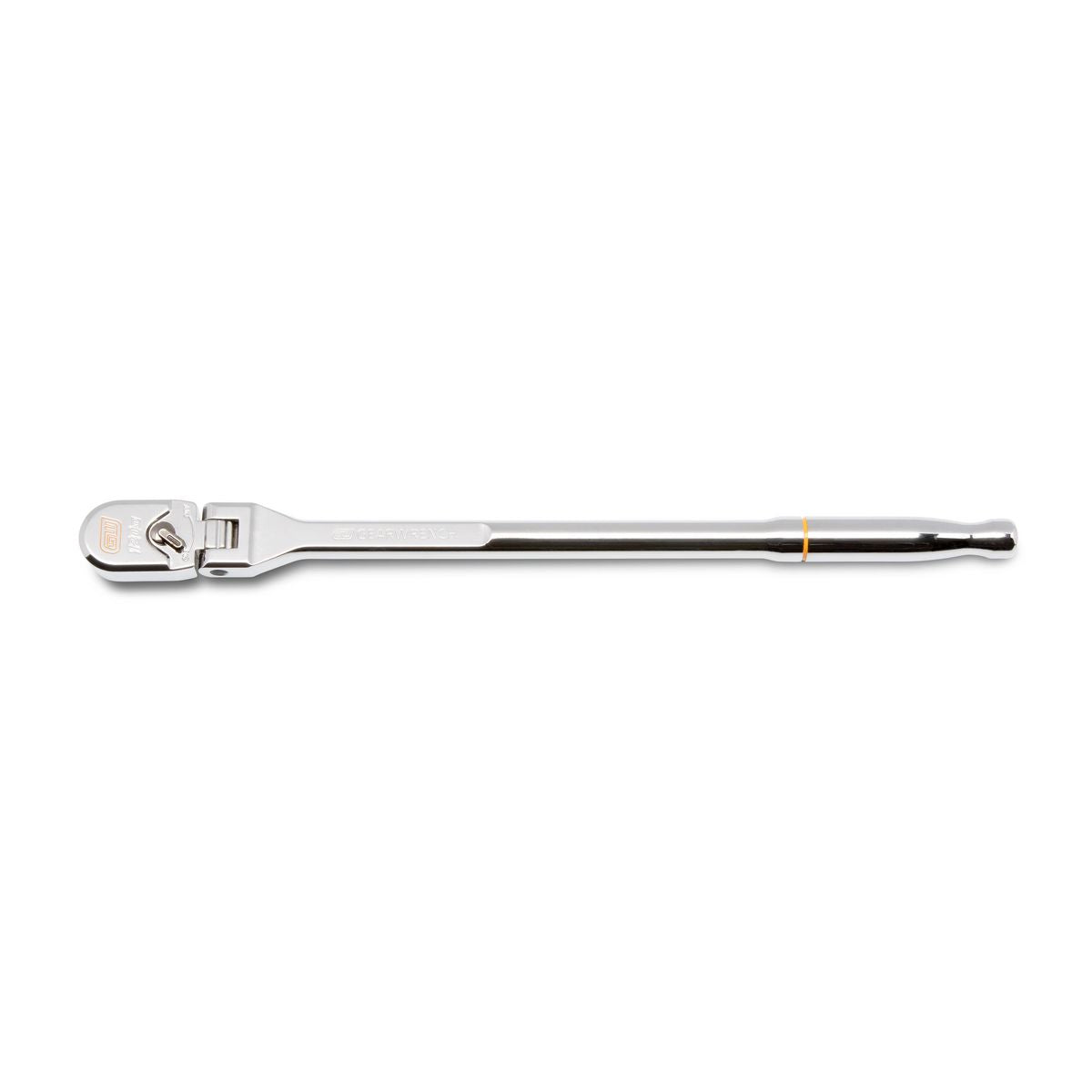 GEARWRENCH 3/8in Drive 120XP Full Polish Chrome Flex Head Teardrop Ratchet 13-1/2in 81215XP