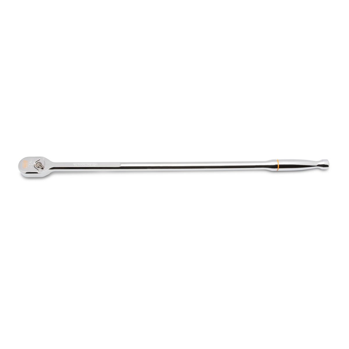 GEARWRENCH 1/2in Drive 120XP Full Polish Chrome Extra Long Handle Teardrop Ratchet 24in 81364XP
