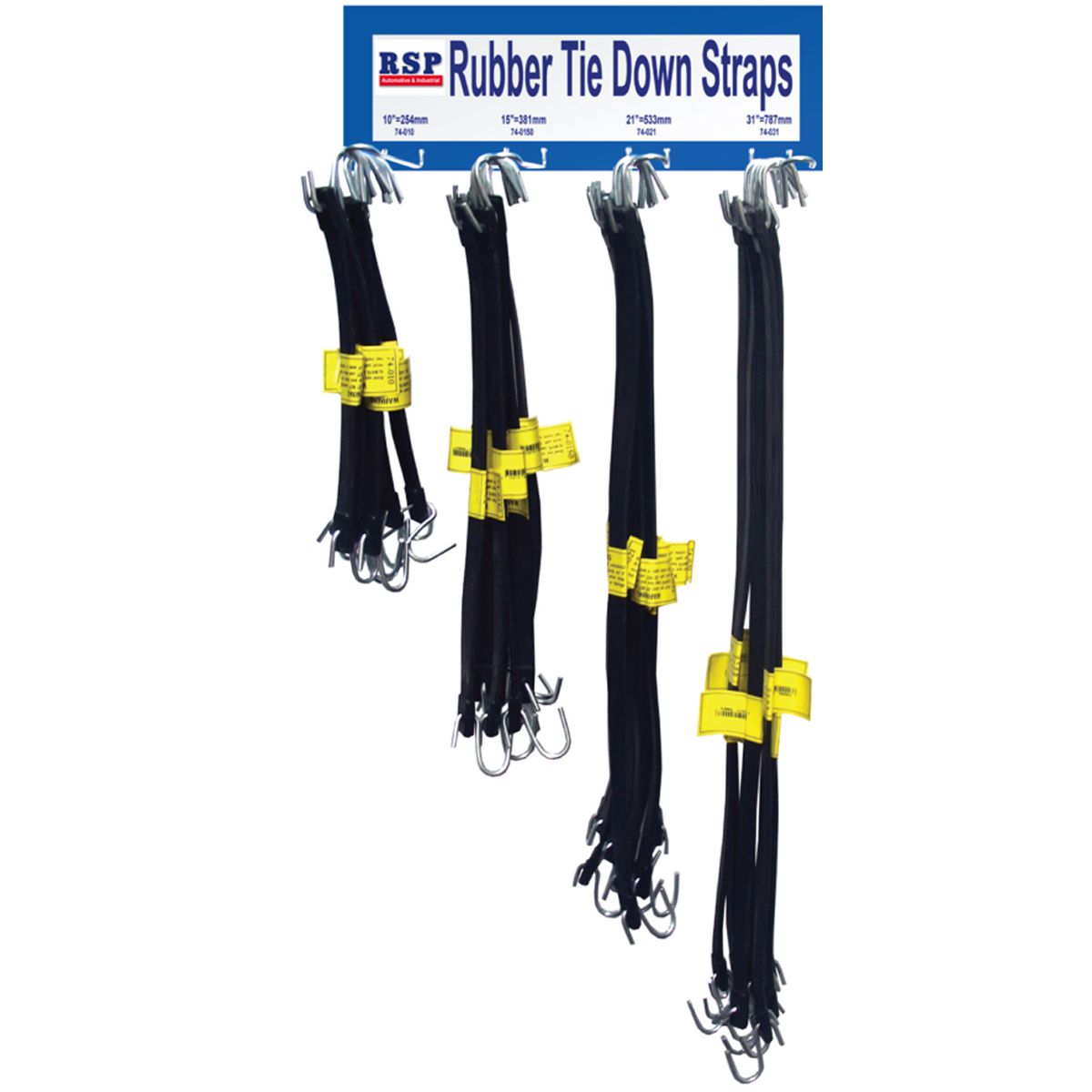 Proflex Merchandiser Tie Down Strap New Type 20x4 Sizes 74-003