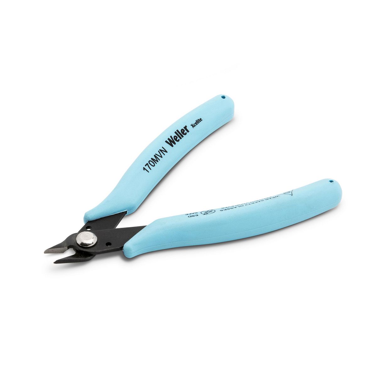 Weller 127mm Diagonal Shear General Purpose Cutter with Blue Grip 170MVN