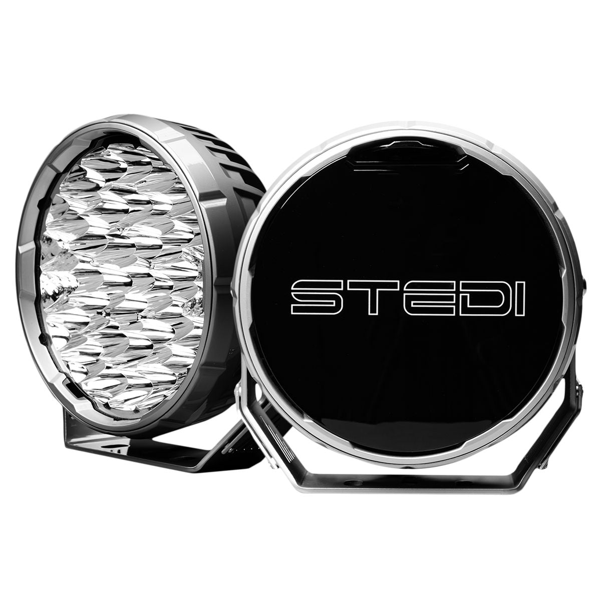 STEDI STEDI Type X Sport Plus 7IN Chrome Driving Light Set
