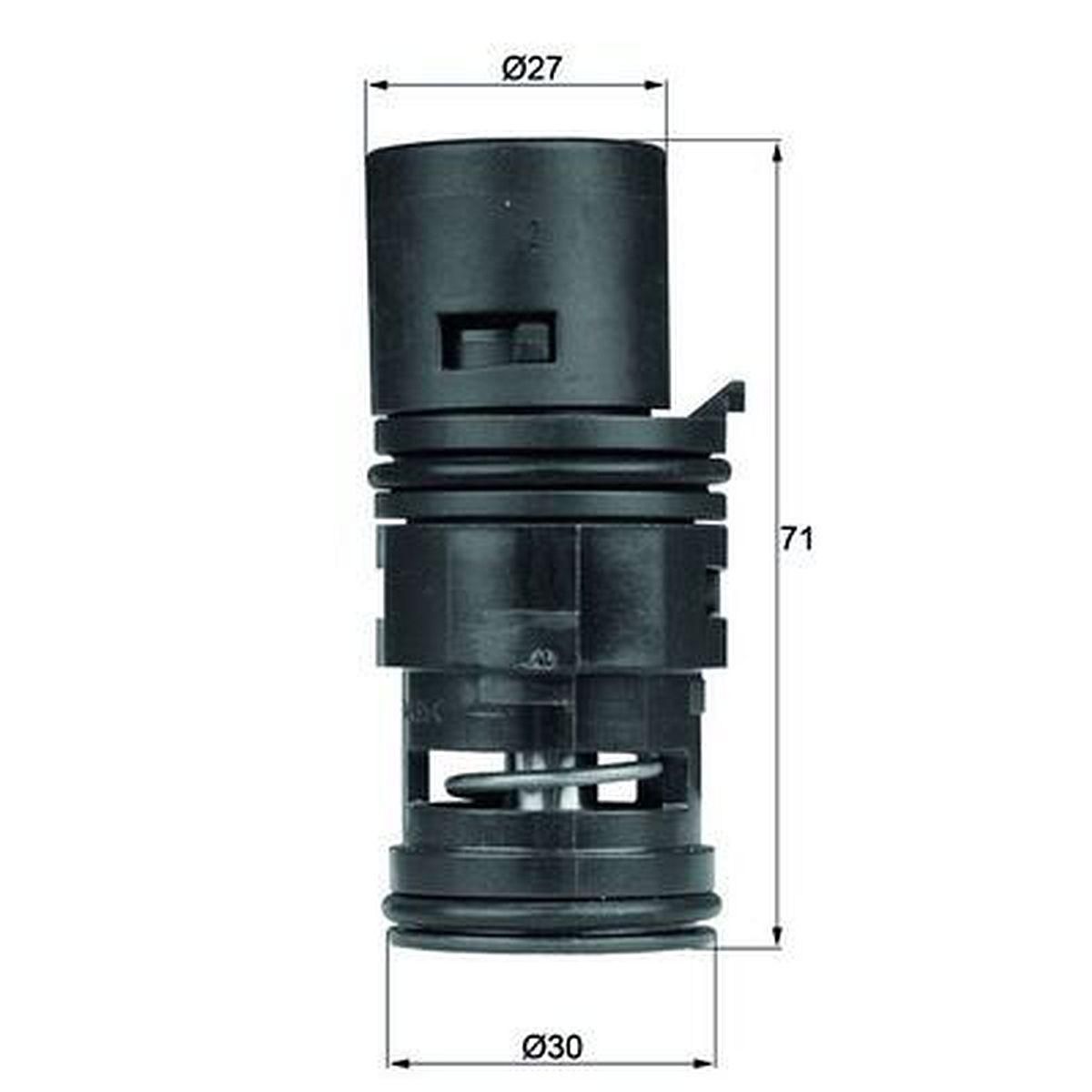 MAHLE Thermostat TO 7 80