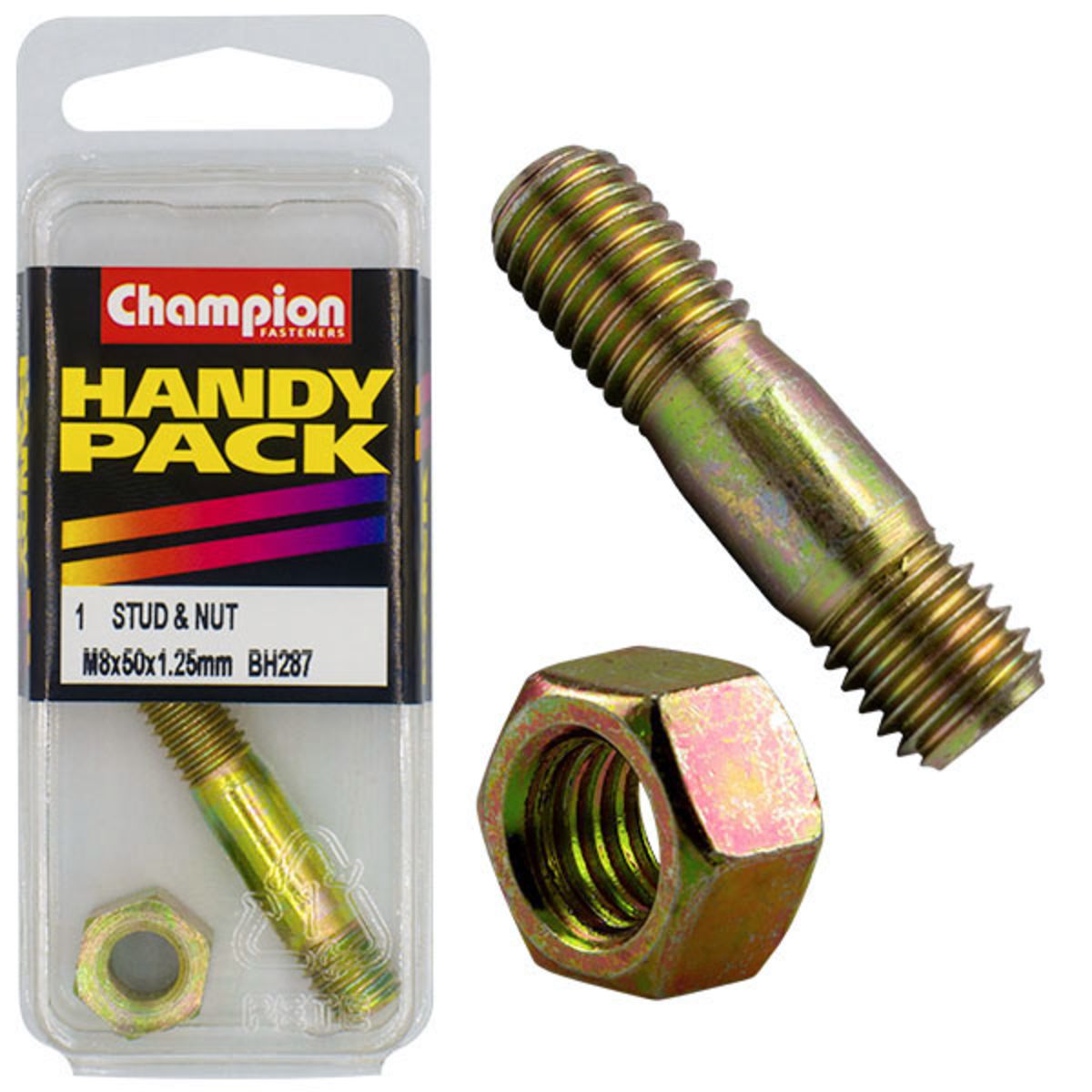 Champion Manifold Stud M8X50X1.25mm BH287