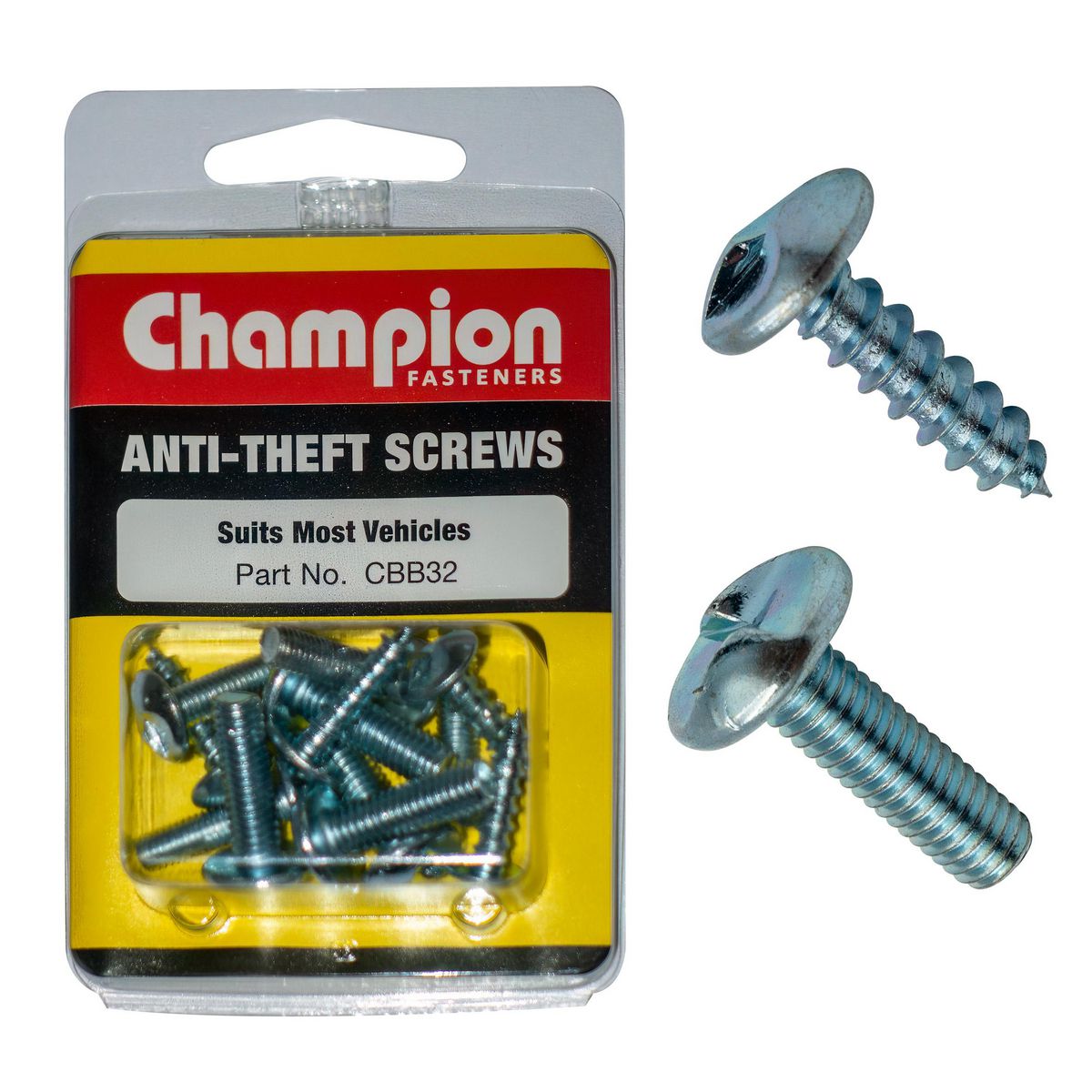 Champion Anti-Theft Screws CBB32