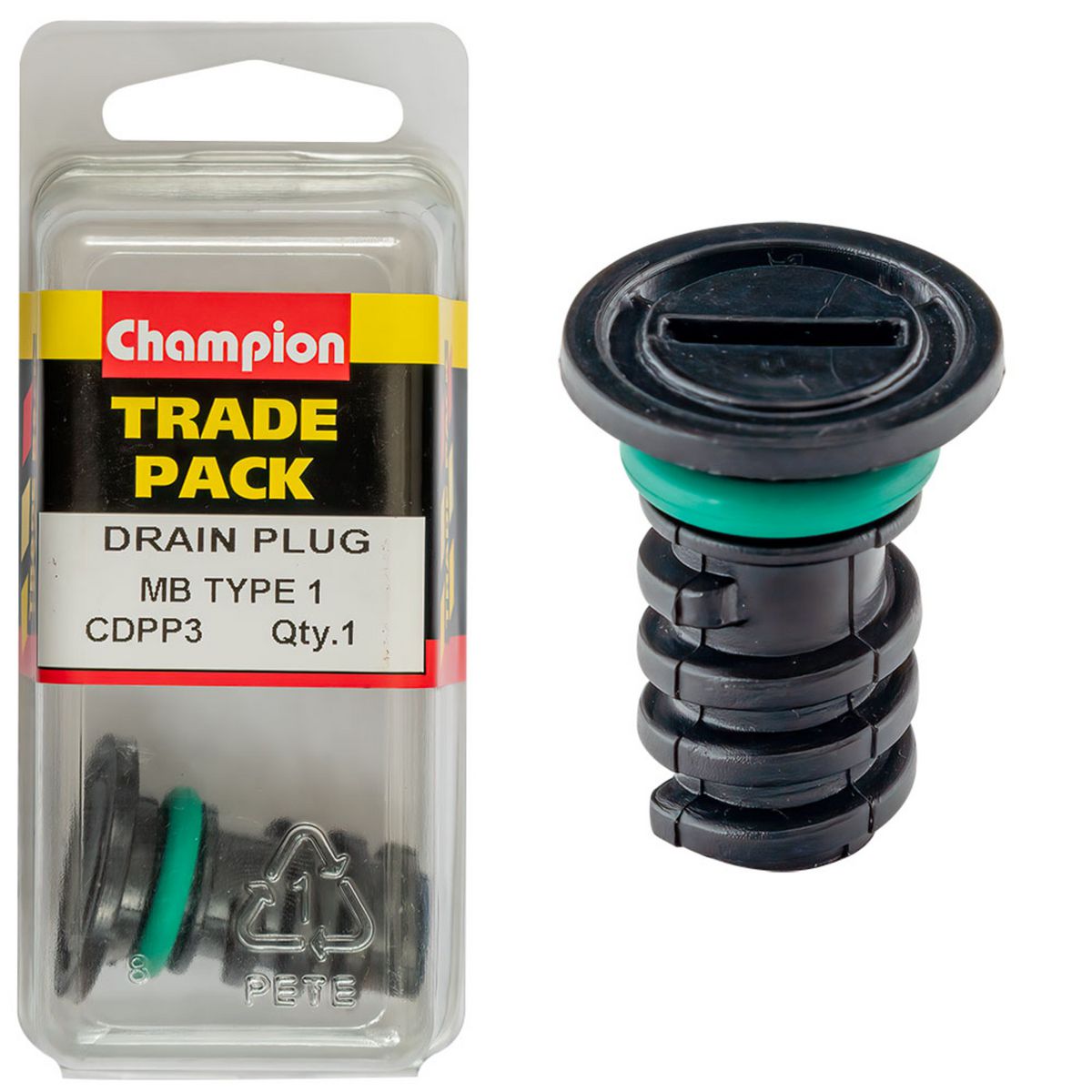 Champion Drain Plug - Mb Type 1 CDPP3