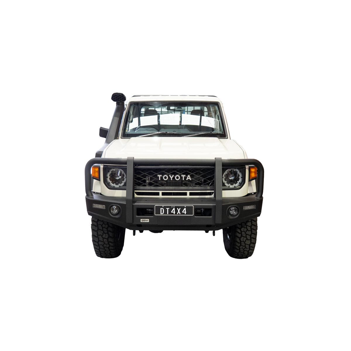 Drivetech 4x4 Bull Bar Suits Toyota 70 Series 2024+ Steel Bull Bar Skin DT-FBS008
