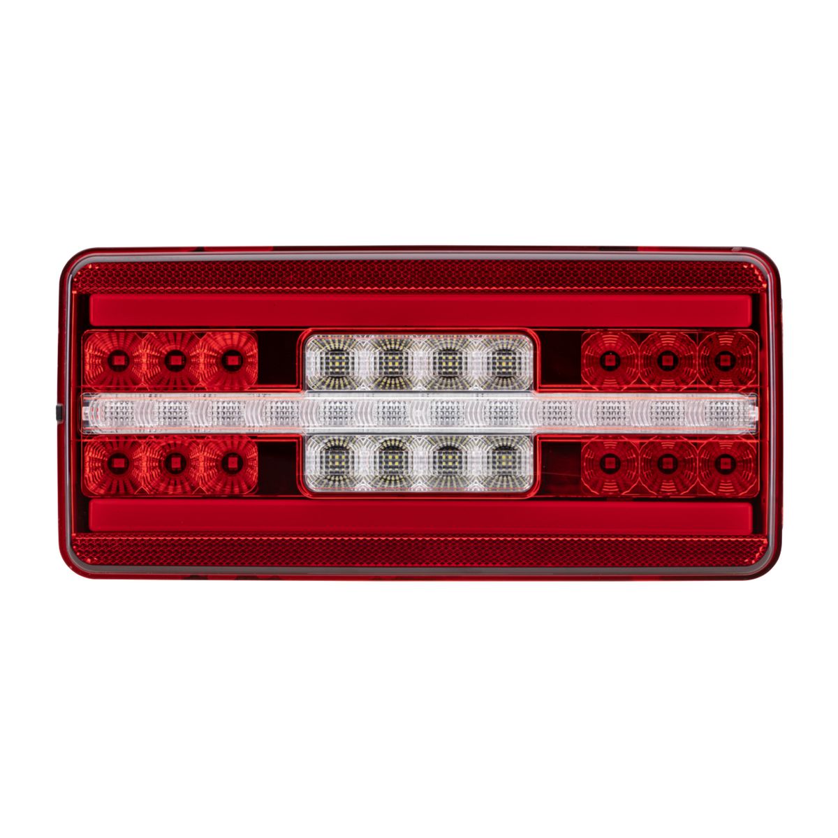 HELLA 12/24V 328 630 Series Compact full-LED Combination Lamp, Horizontal Mount 2VP 328 630-011