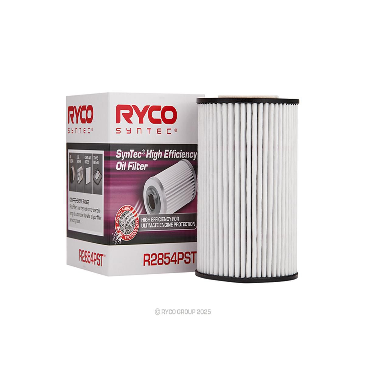 Ryco Syntec Oil Filter R2854PST