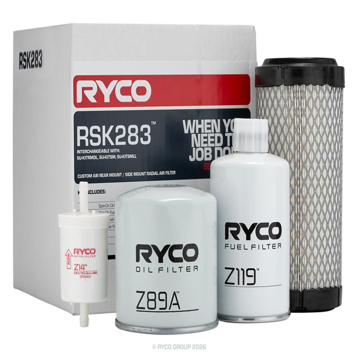 Ryco Service Kit RSK283