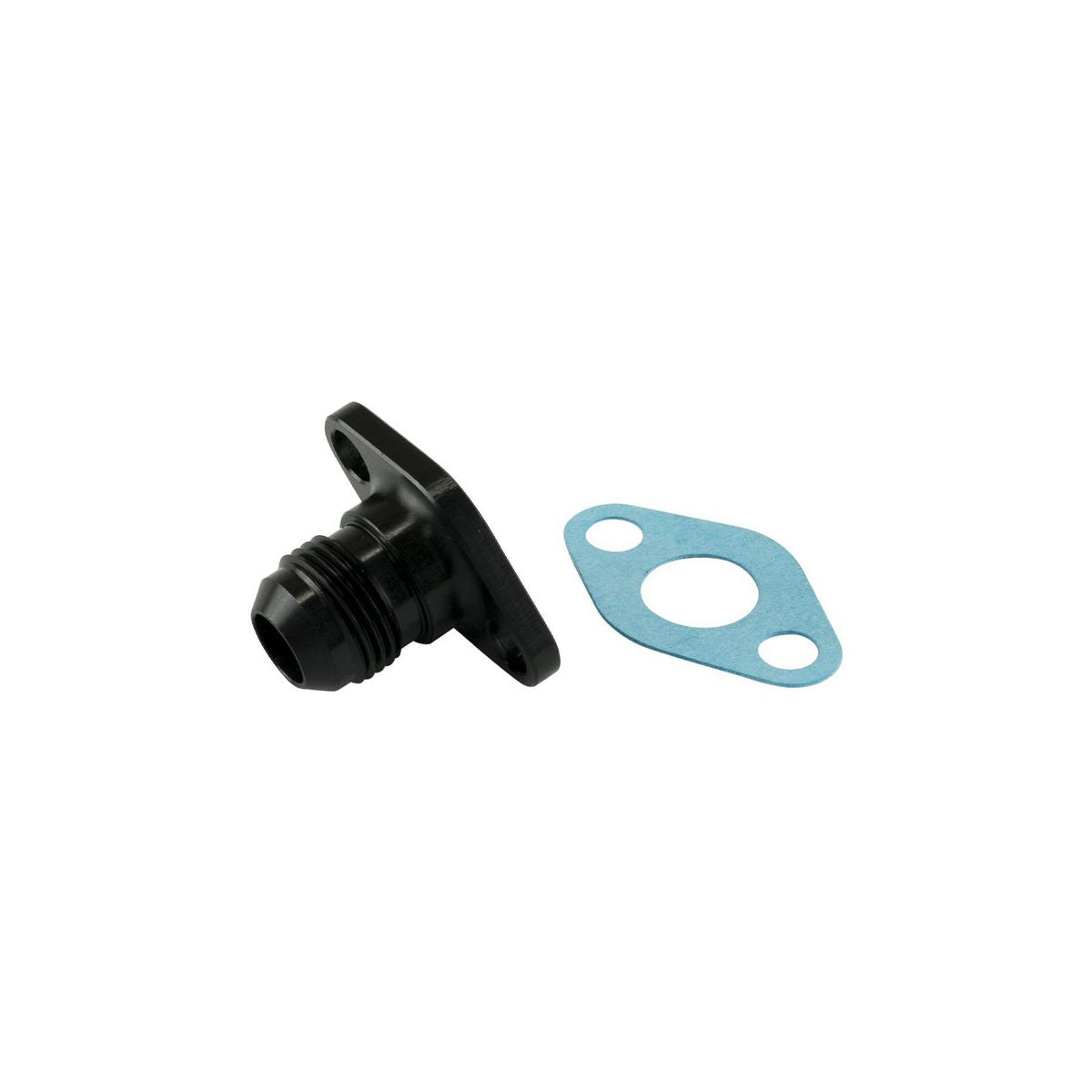 Turbosmart 38.1mm 10AN Oil Drain Black TS-199-3006