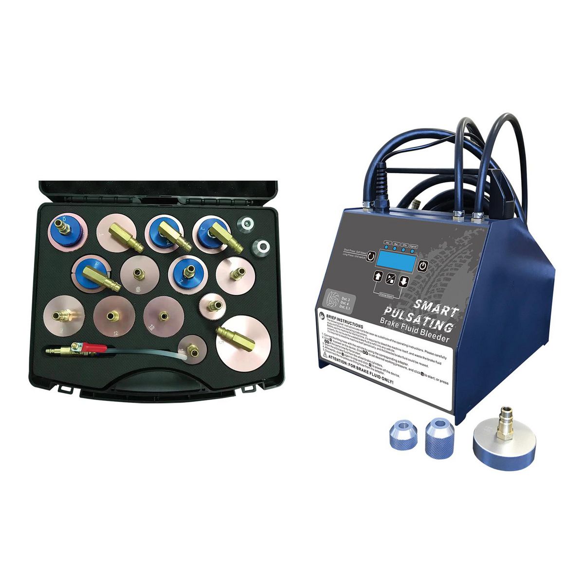 Endeavour Digital 12V Brake & Clutch Bleeder w/ Kit ET4396