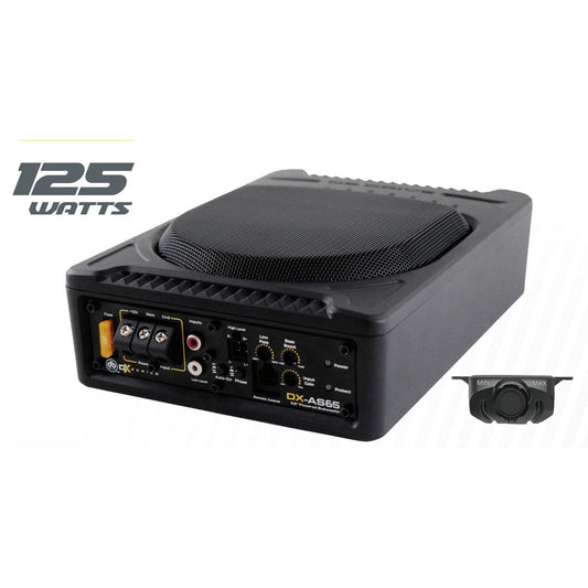 DB Drive 6.5 inch Amplified Subwoofer 125Watt DX-AS65
