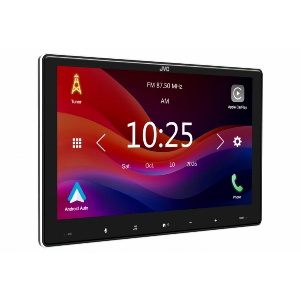 JVC 1 DIN 9 Inch Head Unit with Wireless Carplay Android Auto KW-M8009F