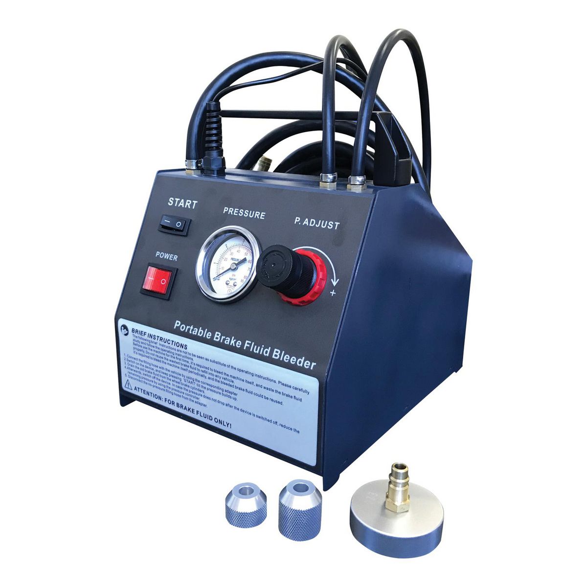 Endeavour 12V Pressure Brake Bleeder w/ Adaptor Kit ET4395