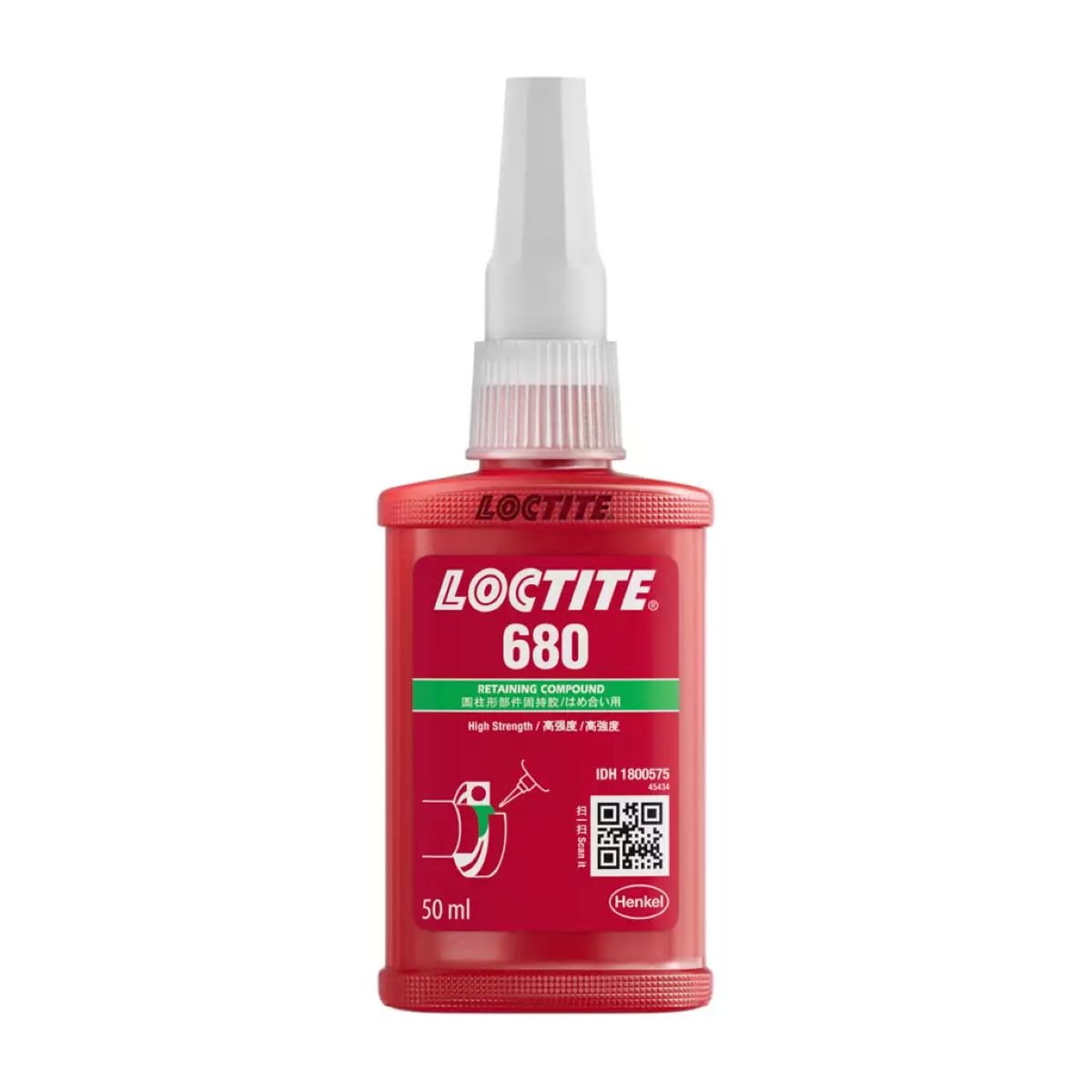 Loctite 680 High Strength Retaining Compound 50ml 1800575