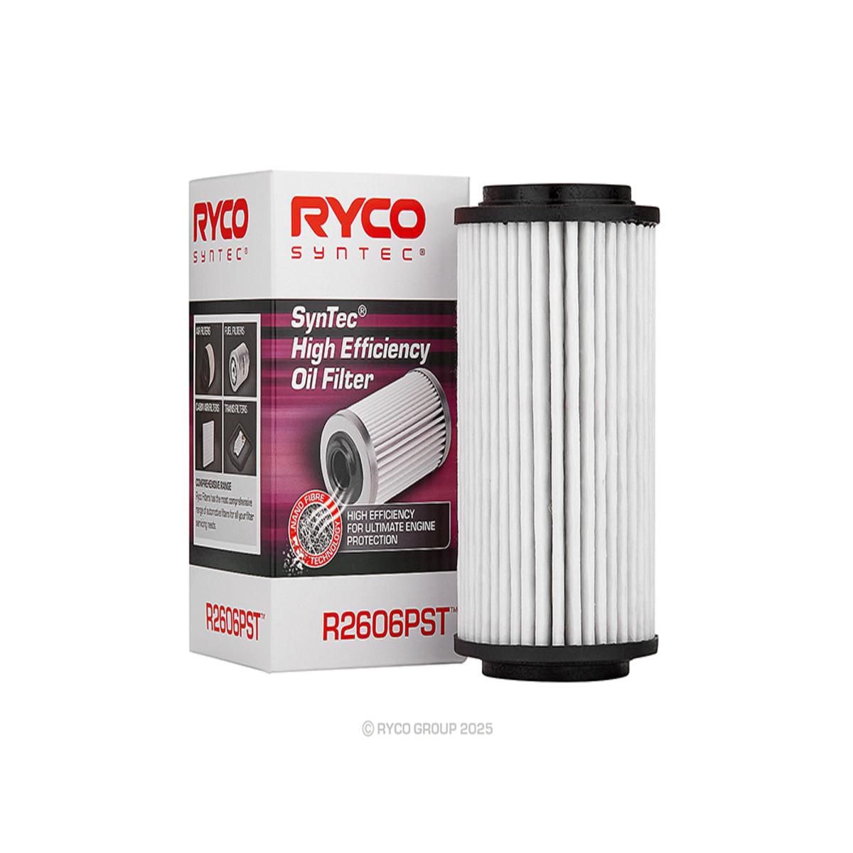 Ryco Oil Filter Cartridge R2606PST