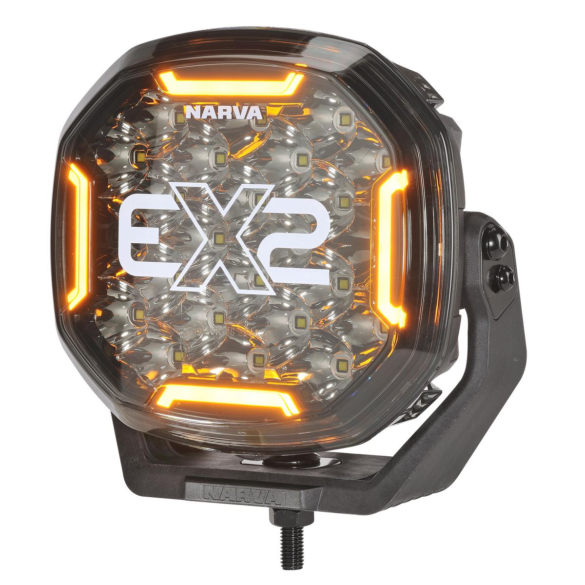 Narva 12/24V 7IN EX2 Blackout Driving Light (Pair) 72175