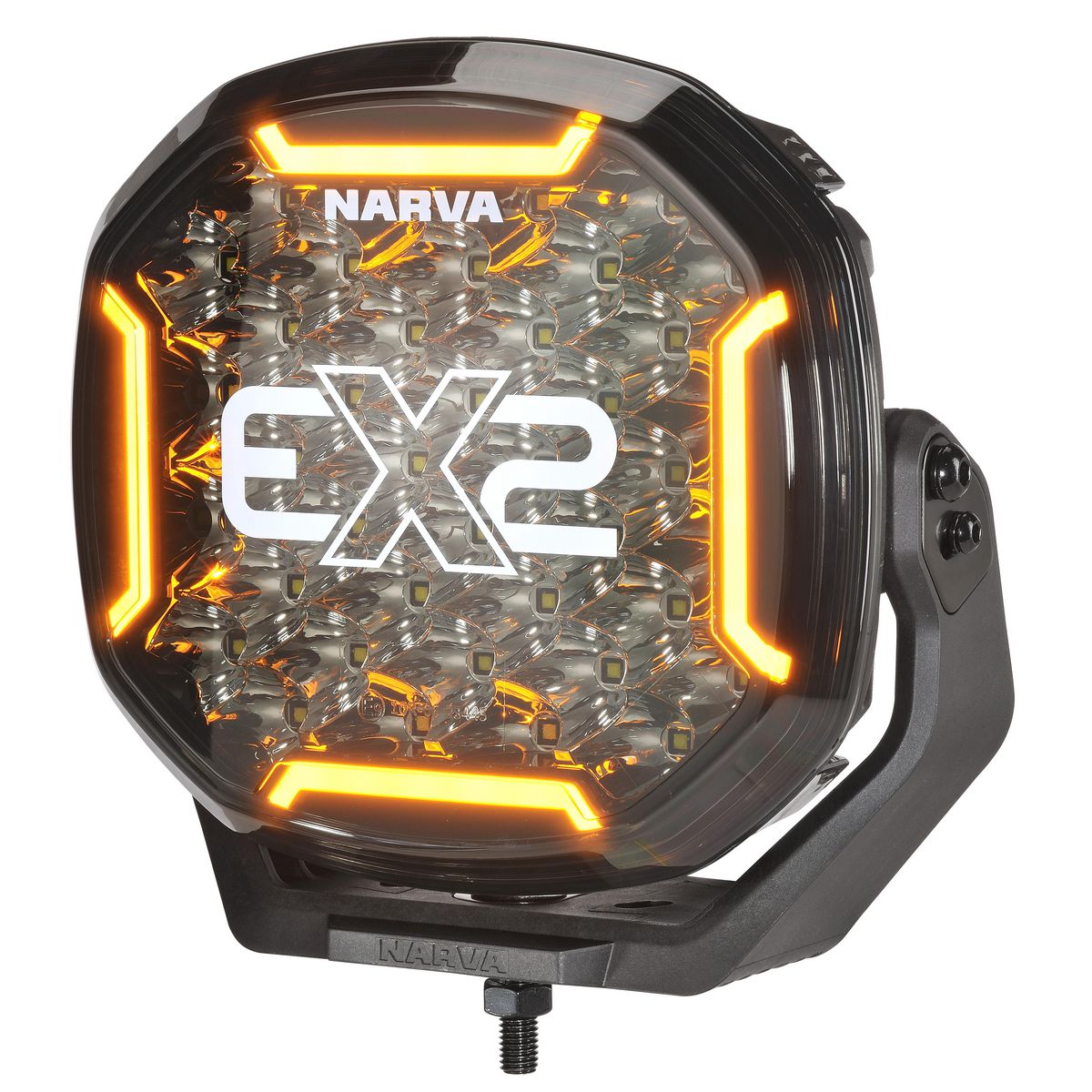 Narva 12/24V 9IN EX2 Blackout Driving Light (Pair) 72185