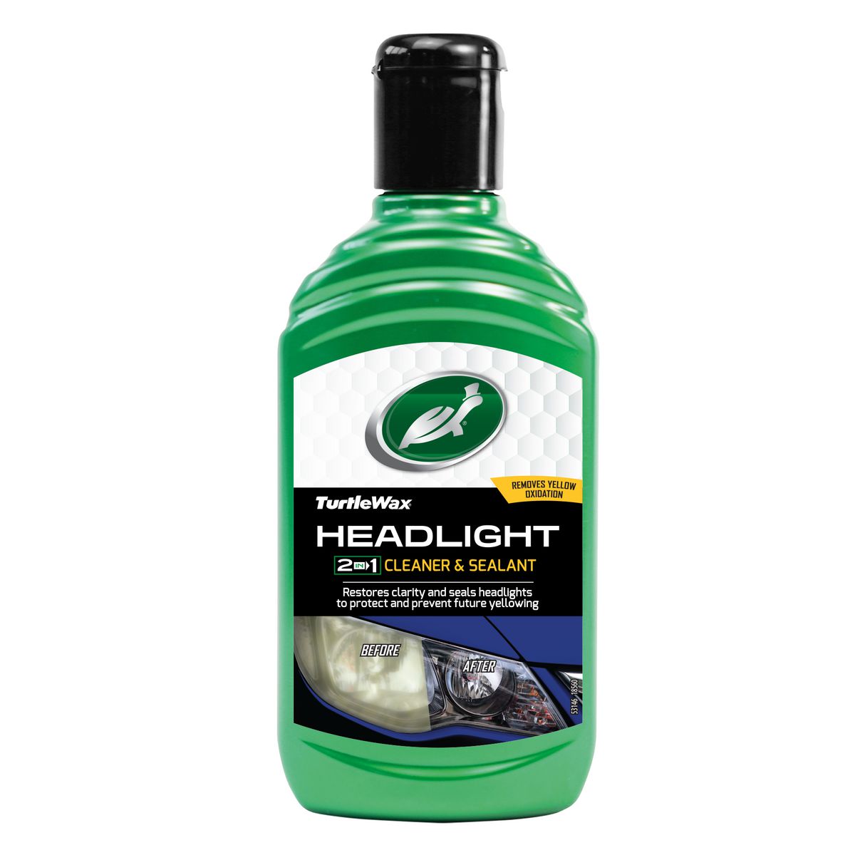 Turtle Wax 2 in 1 Headlight Restoration Cleaner & Sealant - 300ml 104057