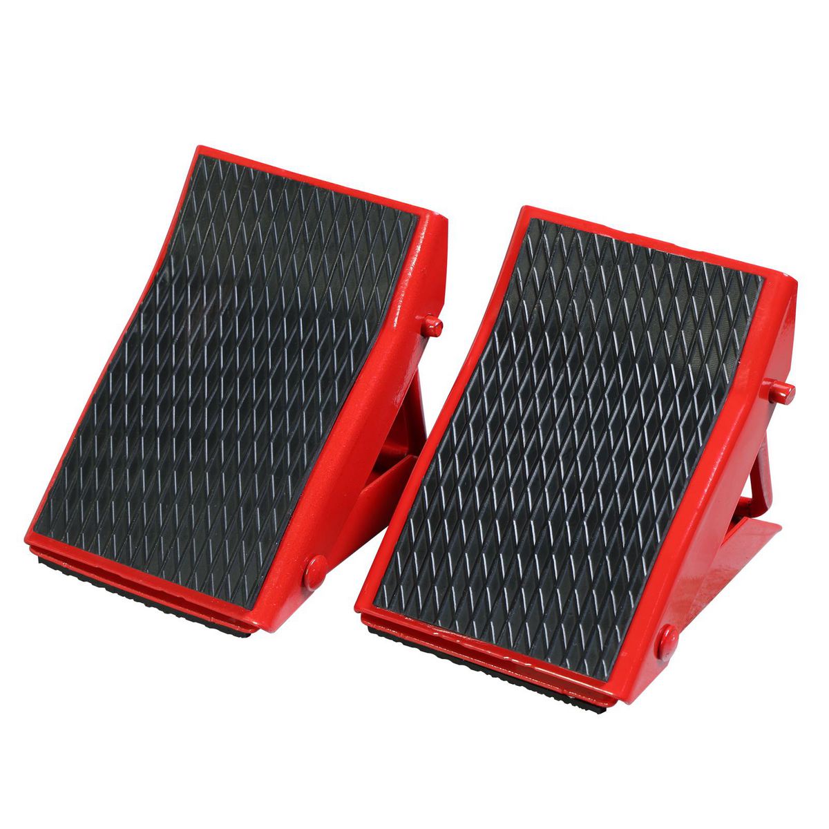 Mechpro Folding Wheel Chock with Rubber Pad MPBFWC