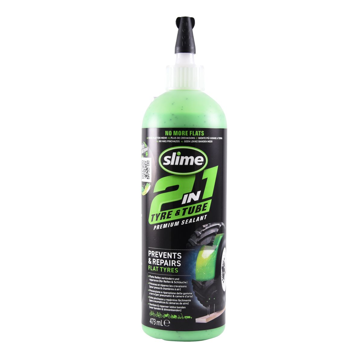 Slime 2-in-1 Tyre & Tube Sealant 473ml 10193