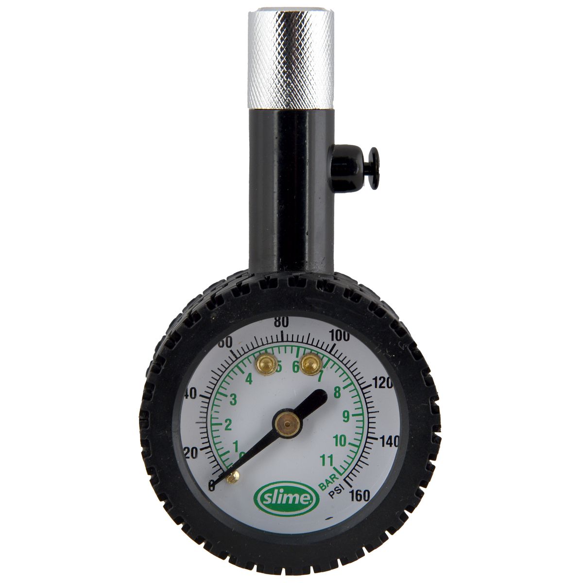 Slime Elite Dial High Pressure Tyre Gauge (10-160 psi) 20491