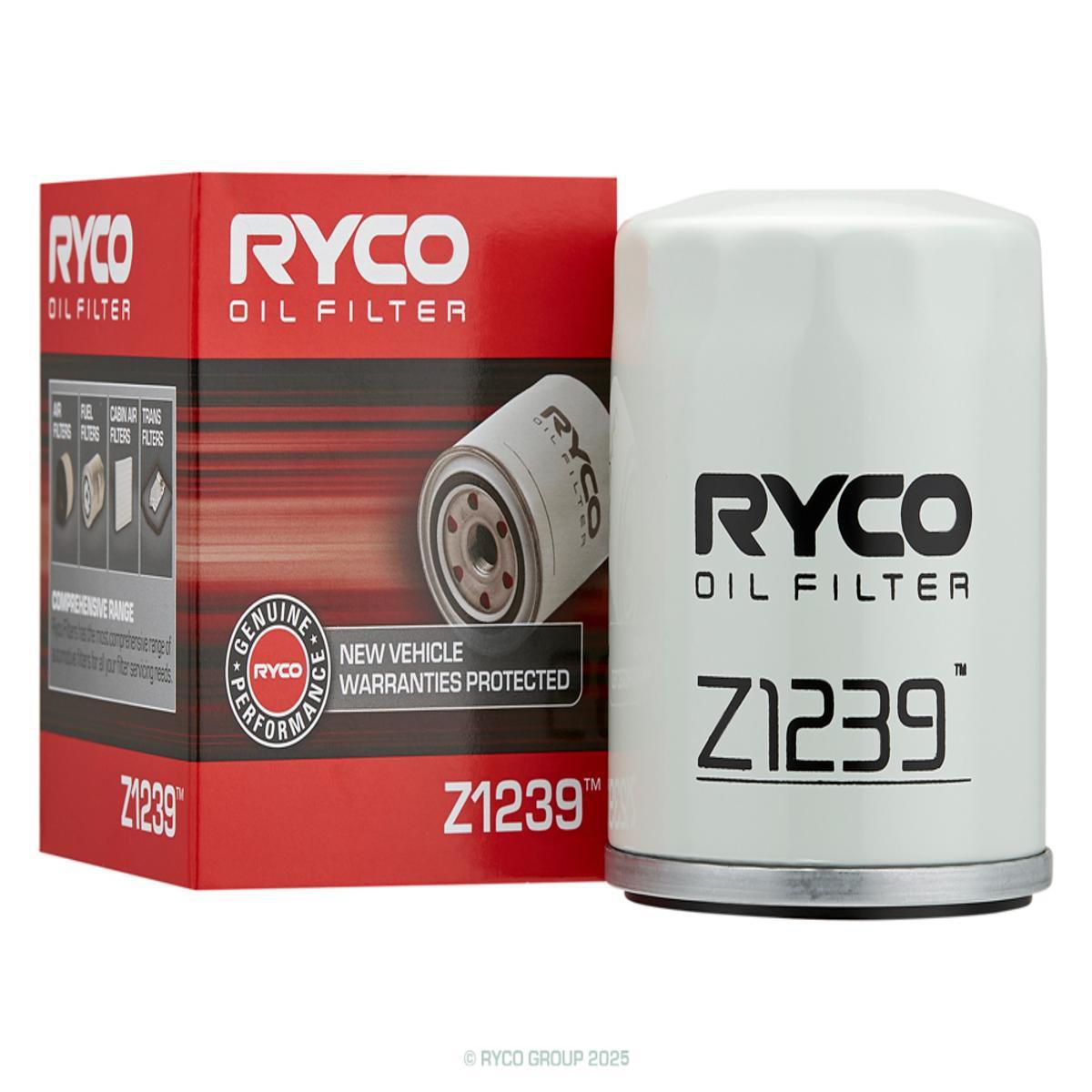 Ryco Oil Filter Z1239