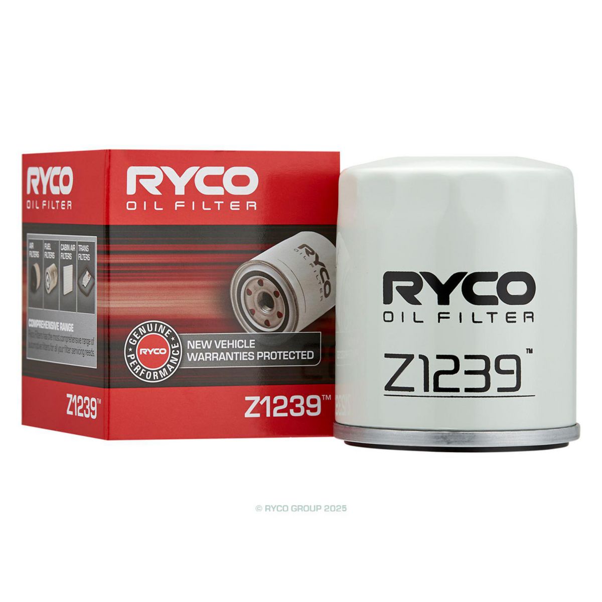 Ryco Oil Filter Z1239