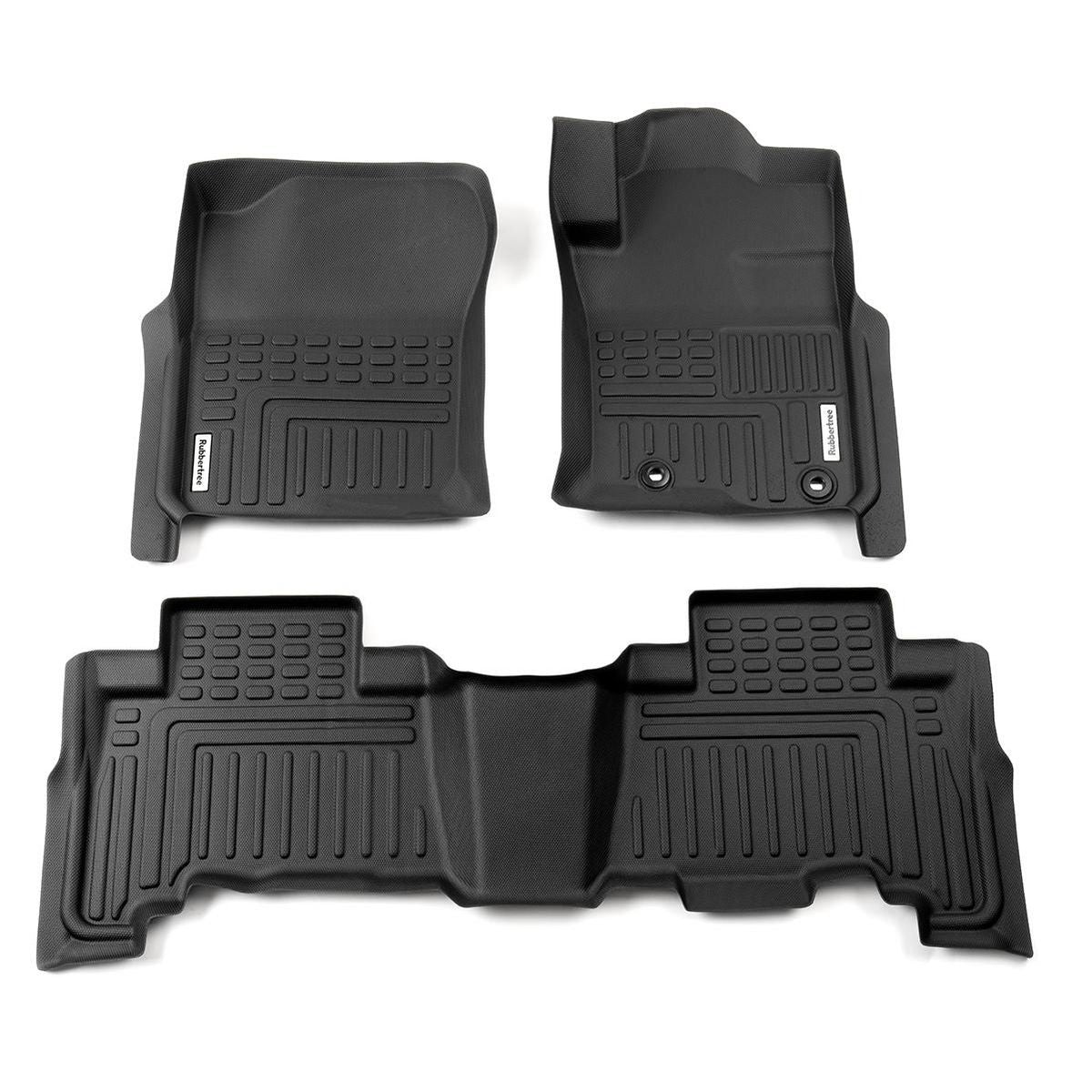 RubberTree Deep Dish Car Mat Set TYP001-3D