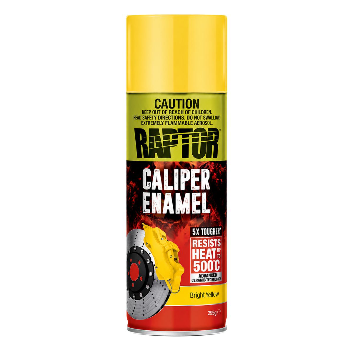 Raptor Caliper Enamel Paint Bright Yellow 295g RCEBY/AL