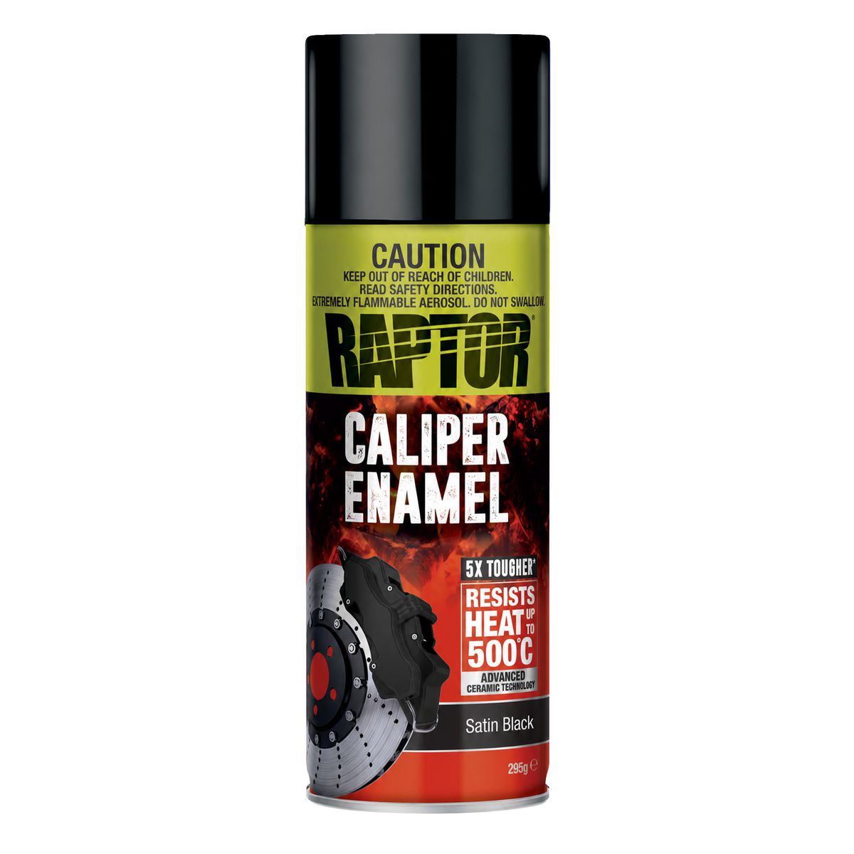 Raptor Caliper Enamel Paint Gloss Black 295g RCEGB/AL