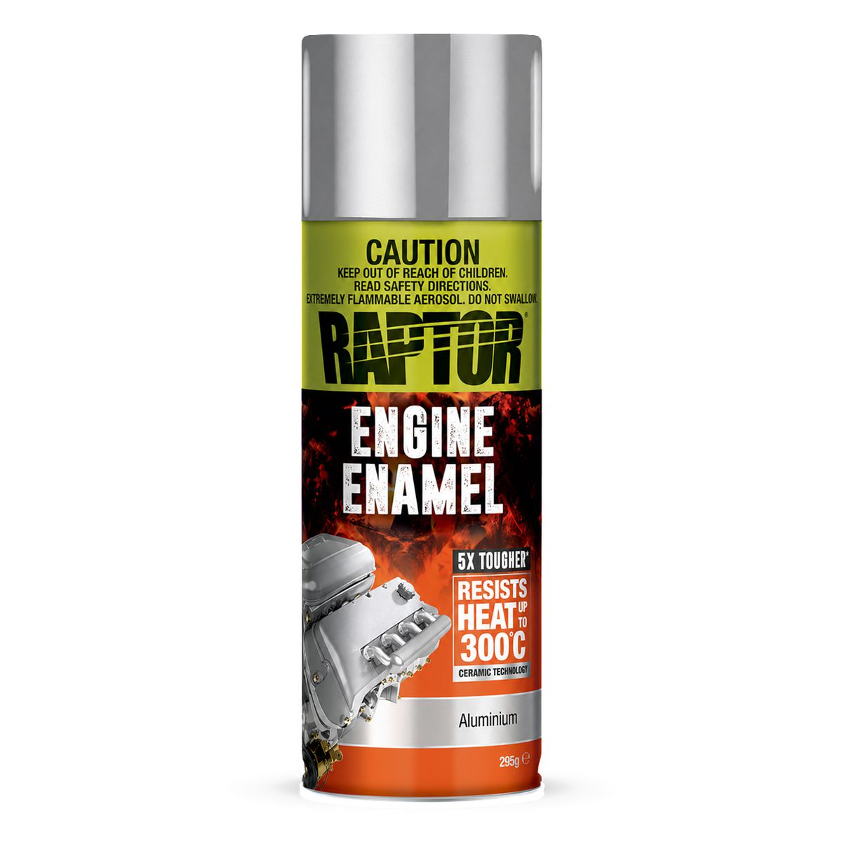 Raptor Engine Enamel Spray Paint Aluminium 295g REEAL/AL