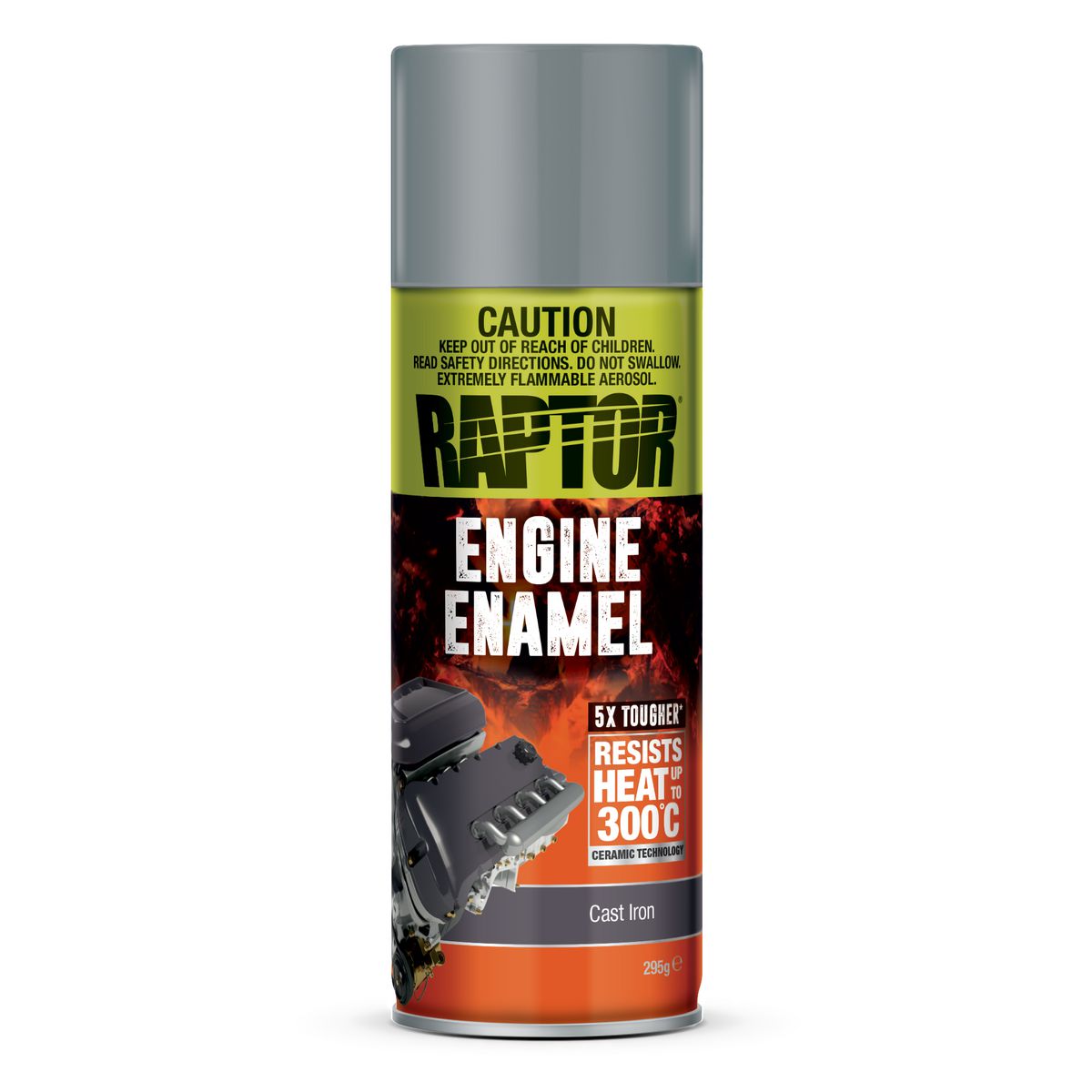 Raptor Engine Enamel Paint Cast Iron 295g REECI/AL