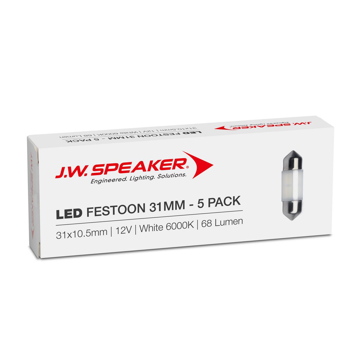JW Speaker LED Festoon Bulk Pack 990100-5
