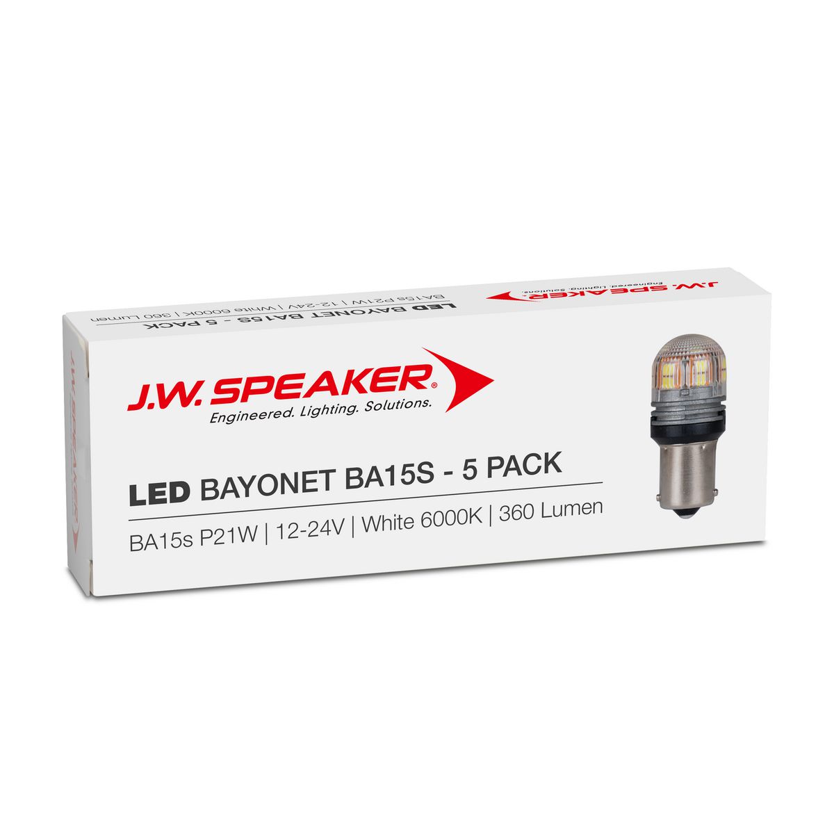 JW Speaker LED BA15sBulk Pack 990140-5